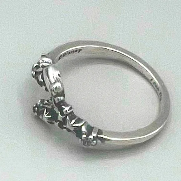 Disney Inspired 🧚‍♀️Tinkerbell🧚 S925 Sterling Silver Ring In Gift Box Size 6 - Picture 6 of 7